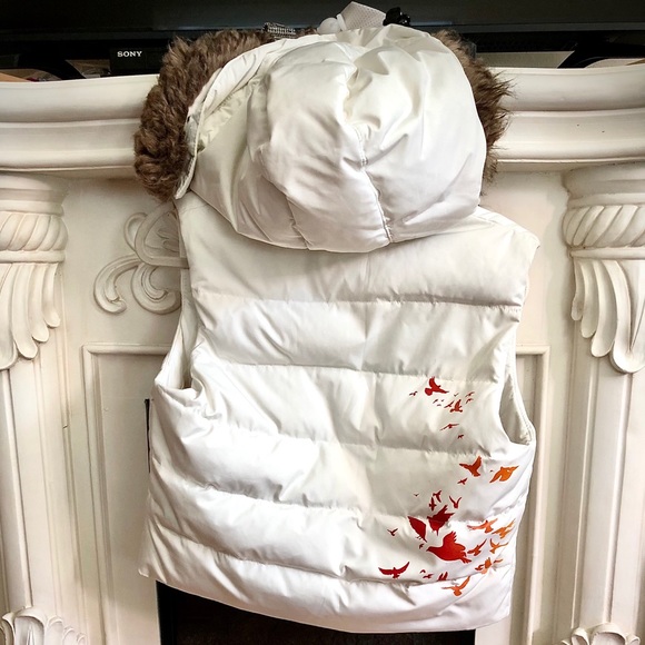 ⭐️VTG⭐️ GAP puffy Down Vest w/ hood - Picture 7 of 17